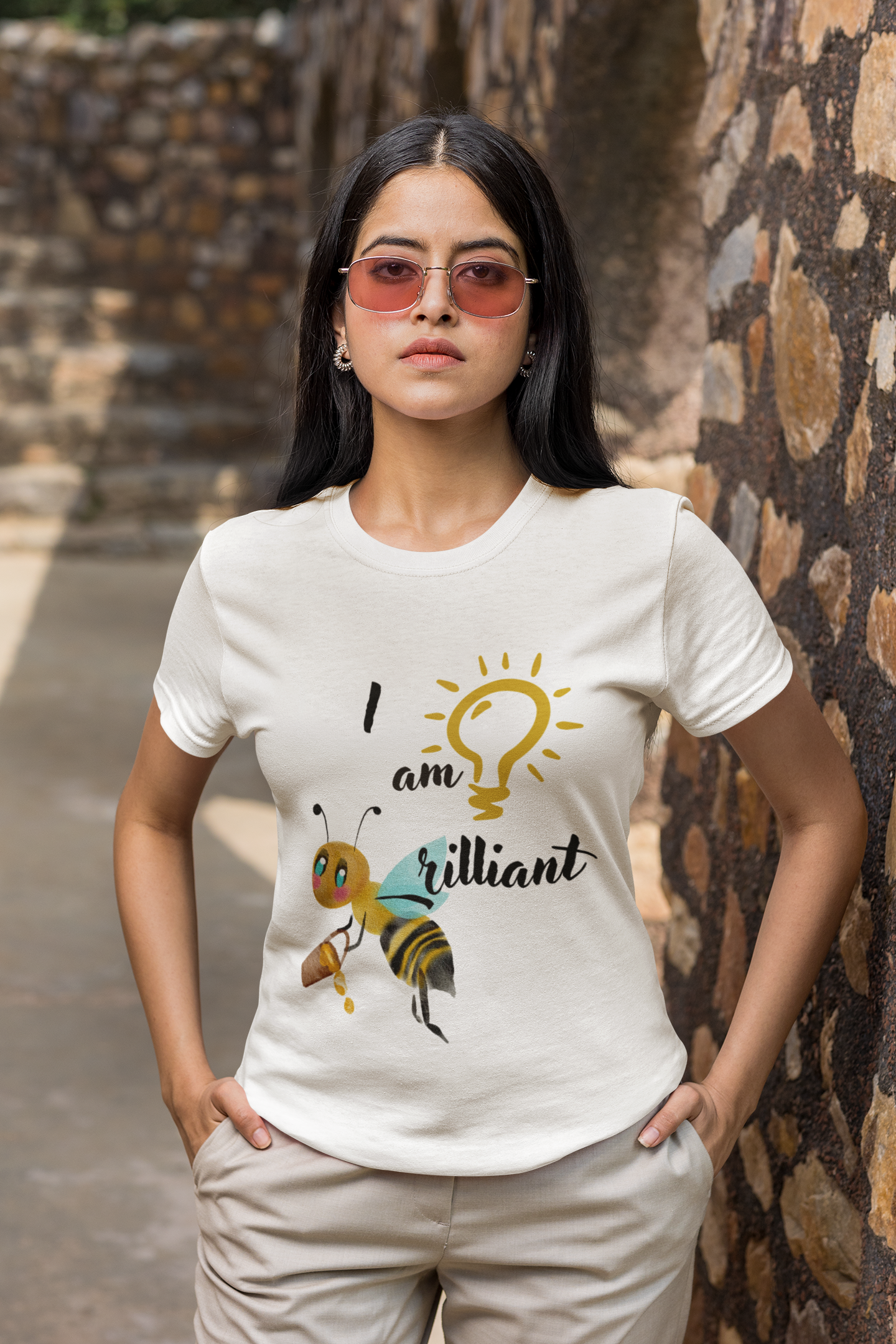 I Am Bee-rilliant -Unisex Premium t-shirt